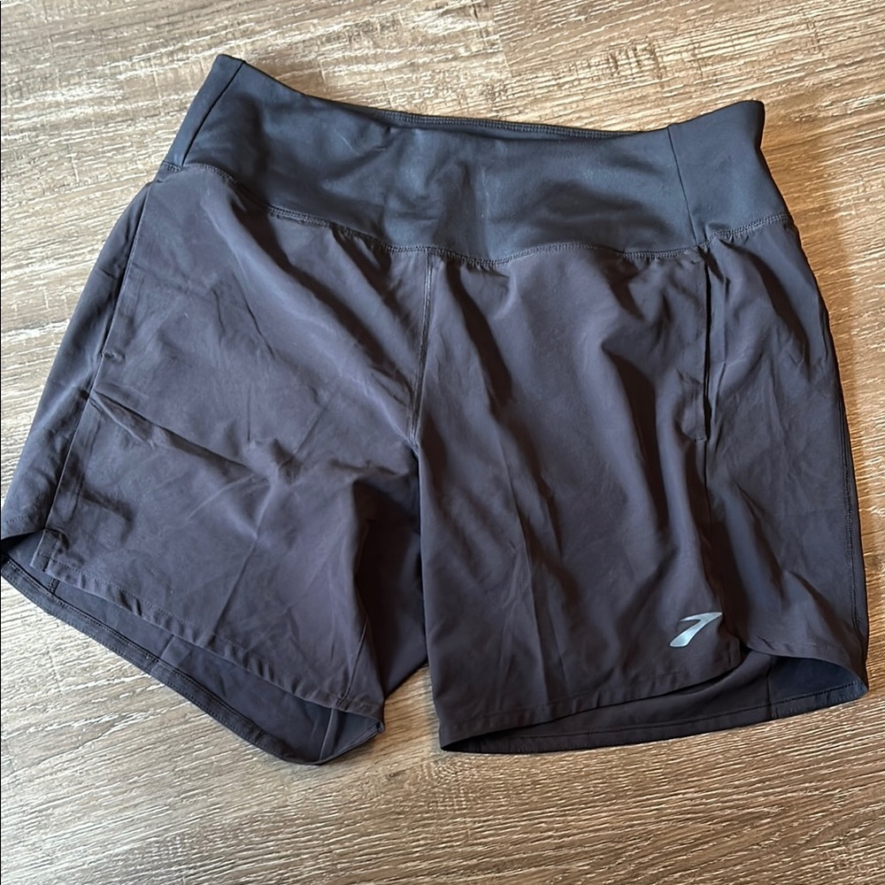 Brooks Women's Black Athletic Shorts